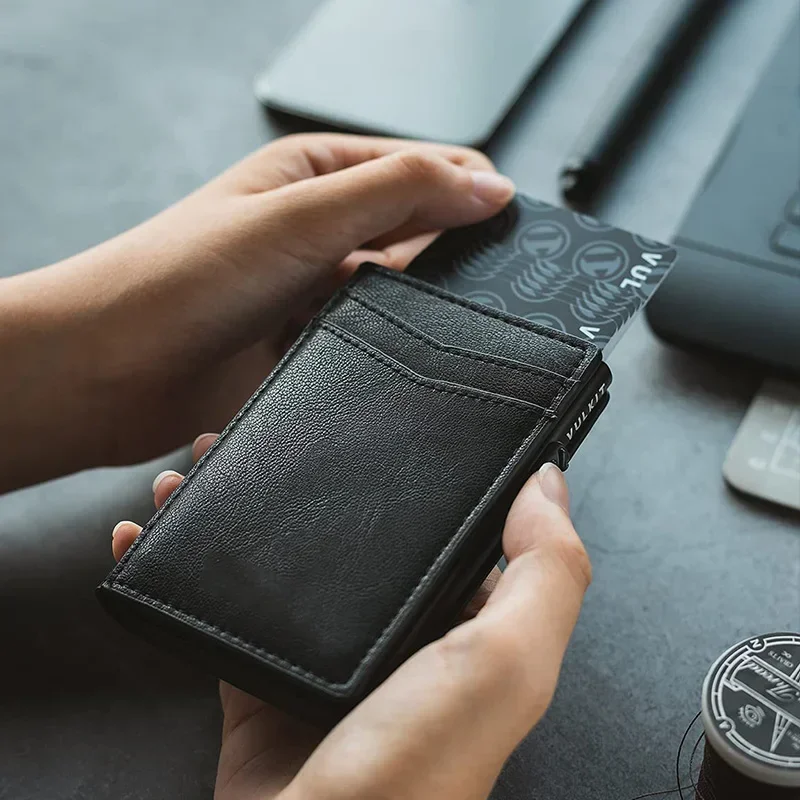 Mens Minimalist Wallet Luxury  - Index Card Holder review and price