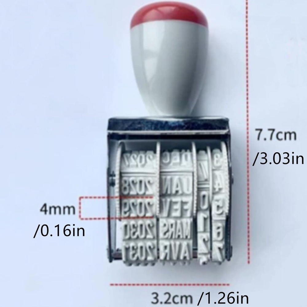 DIY Rotating Date & Number Rol - Rubber Date Stamp review and price