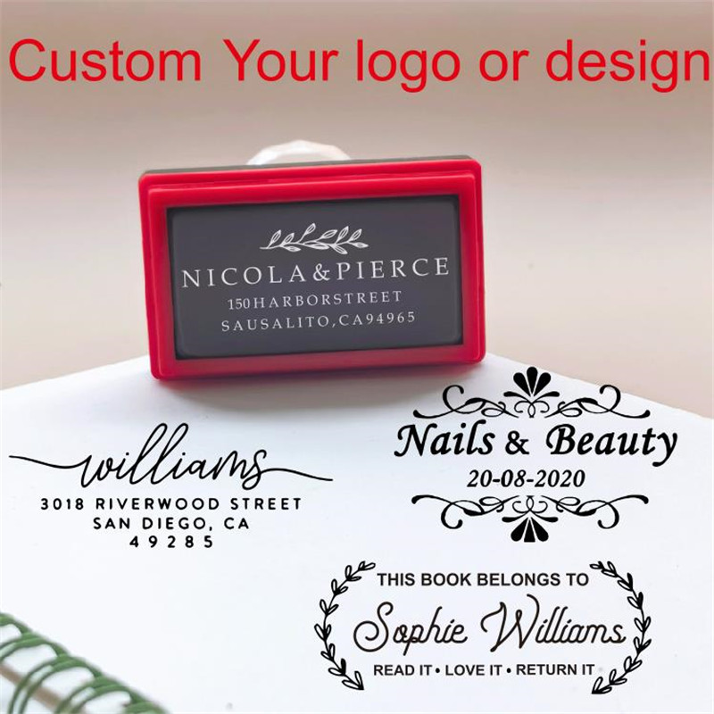 Personalized Logo Self Inking  - Rubber Date Stamp review and price